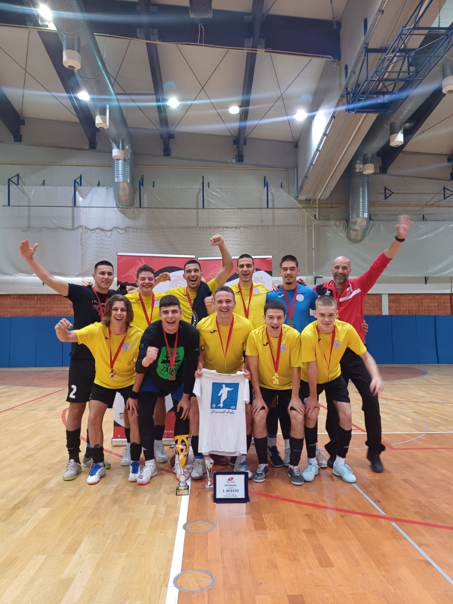Učenici Tehničke škole Zadar prvaci Hrvatske u futsalu