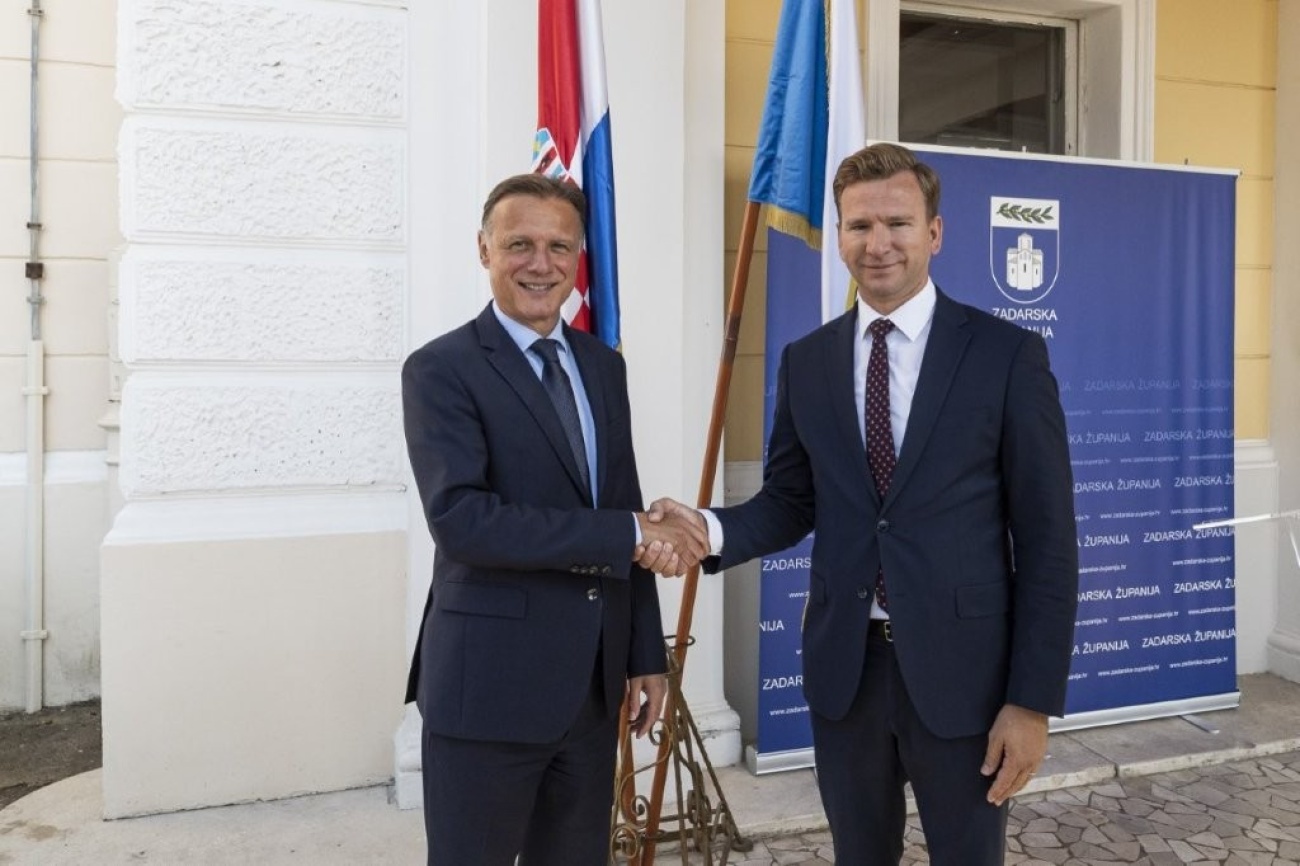 Predsjednik Hrvatskog sabora Gordan Jandroković u posjetu Zadarskoj županiji