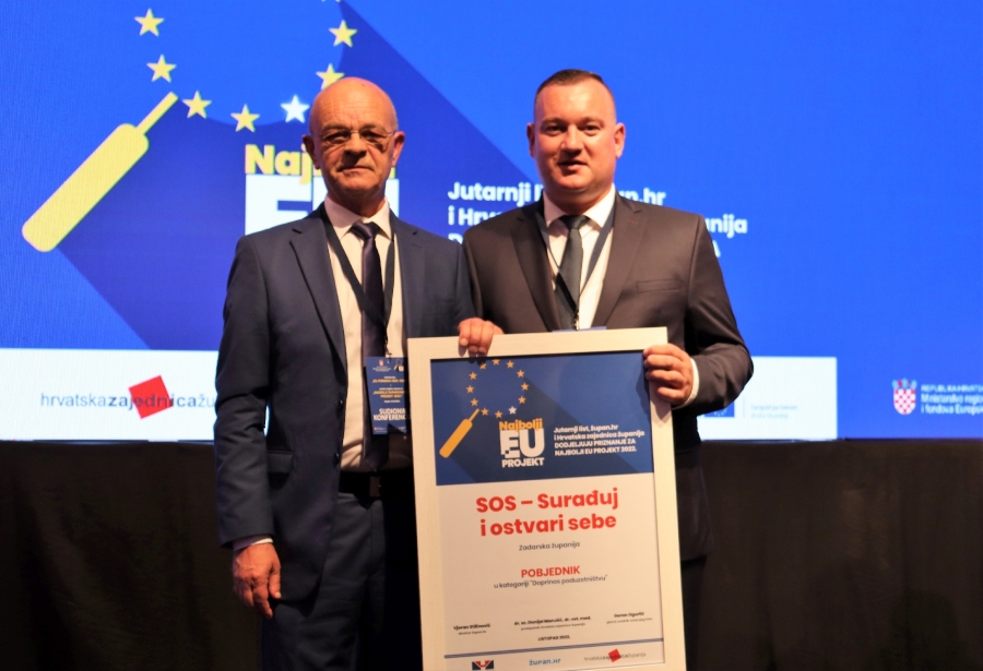 Projekt „SOS – surađuj i ostvari sebe“ proglašen najboljim EU projektom