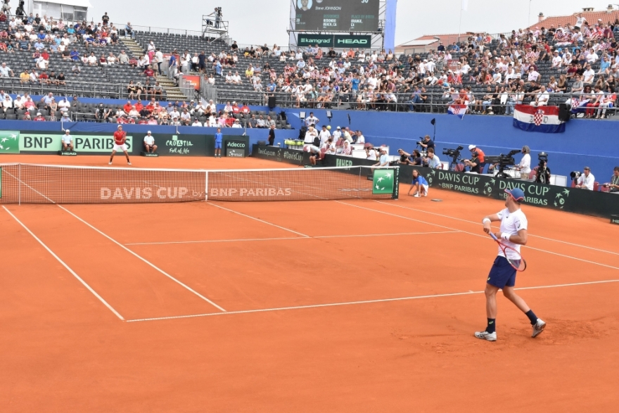 Sjajan teniski vikend u Zadru: Hrvatska u finalu Davisova kupa