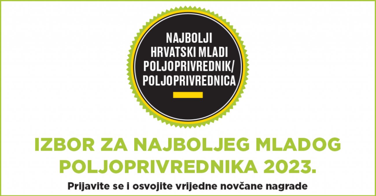 Otvoren natječaj za mlade poljoprivrednike