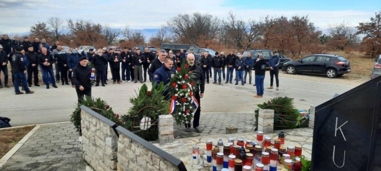 Odana počast poginulim pripadnicima 3. gardijske brigade Kune