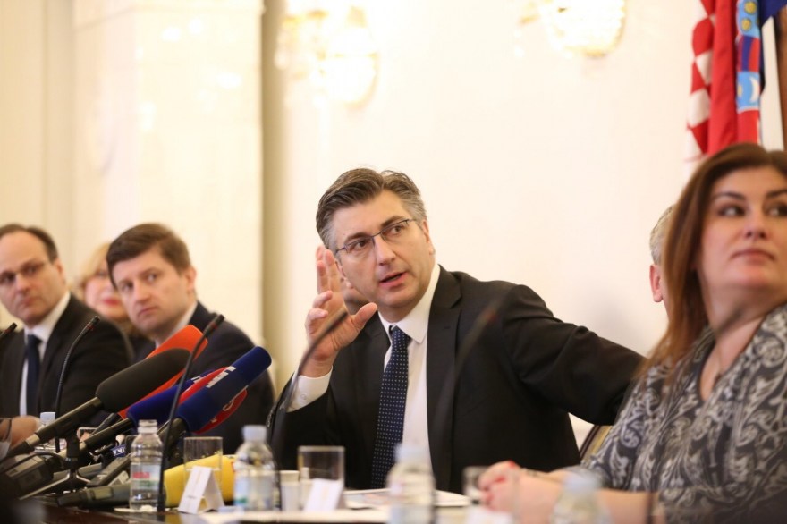 Premijer Plenković sa županima o prijedlogu novih statističkih regija