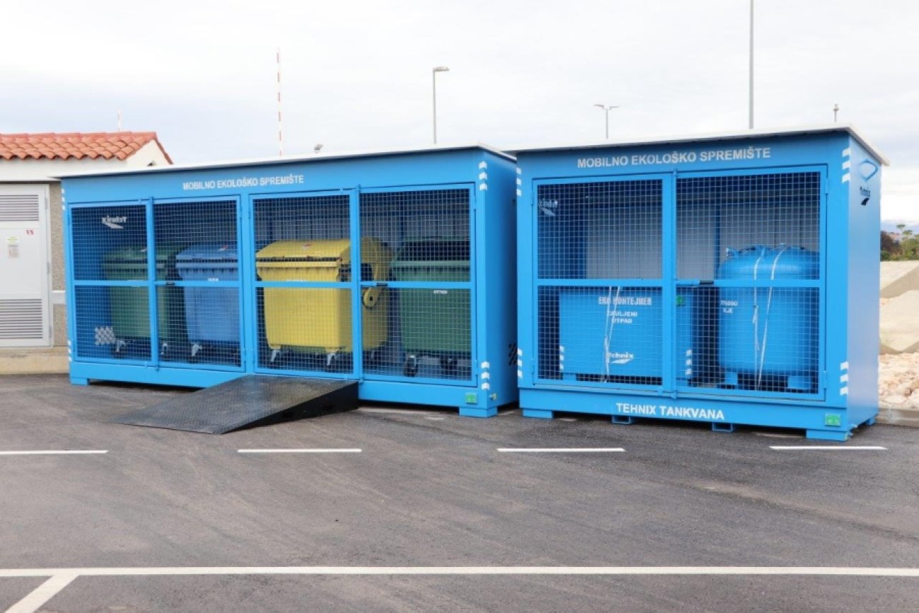 Projektom ECOWAVES postavljeni eko otoci i meteo stanica u Gaženici i Kalima