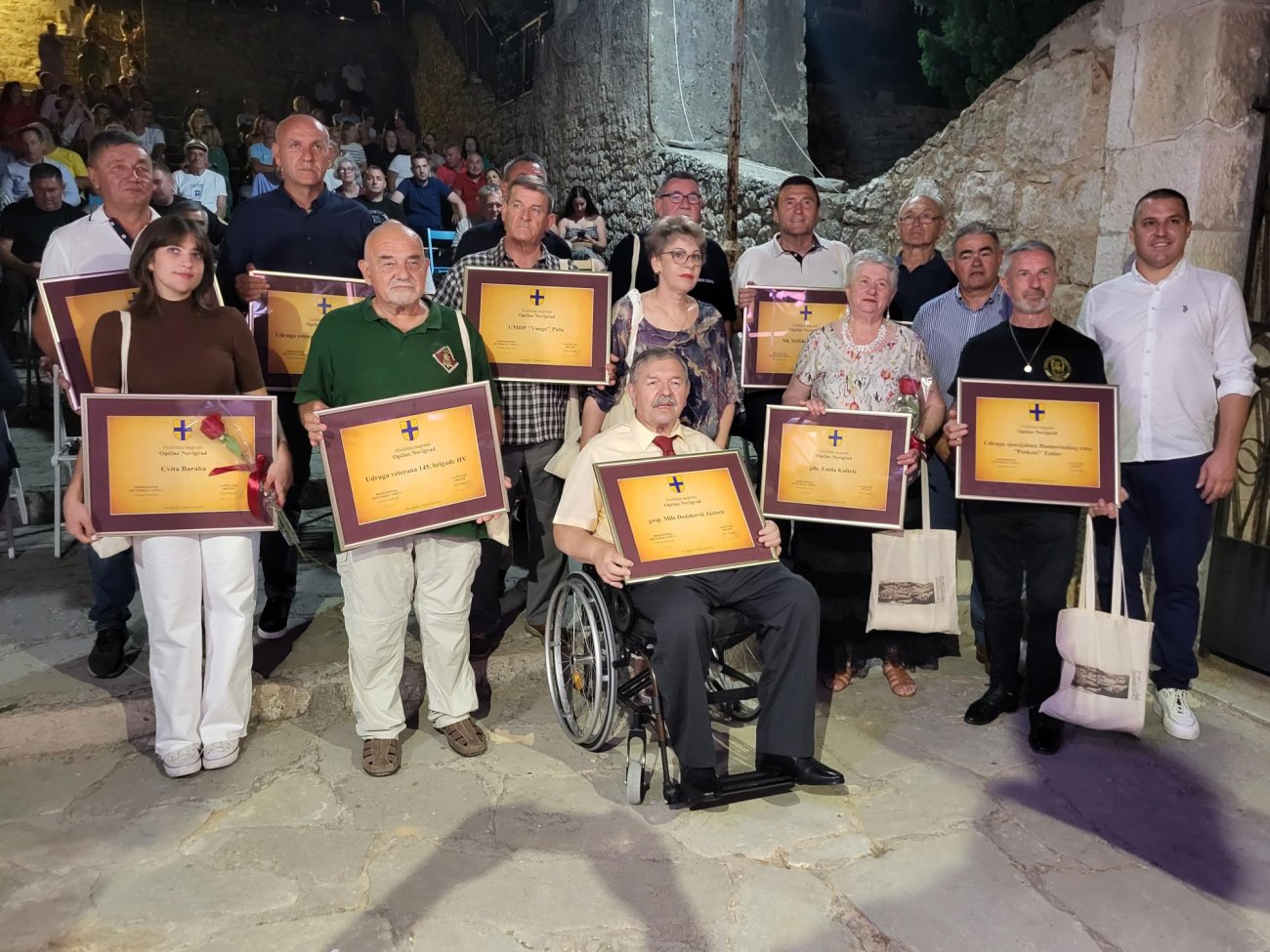 Mili Dedakoviću – Jastrebu i braniteljskim udrugama priznanja Općine Novigrad