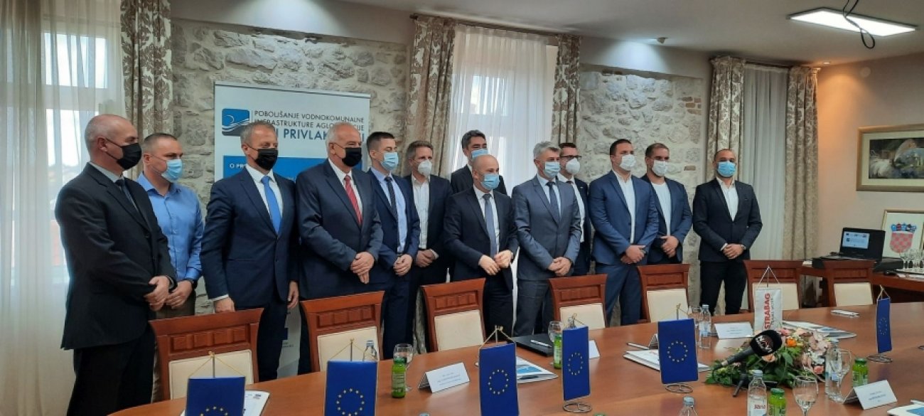 Potpisan ugovor za izgradnju pročišćivača otpadnih voda u sklopu projekta aglomeracije Nin - Privlaka - Vrsi