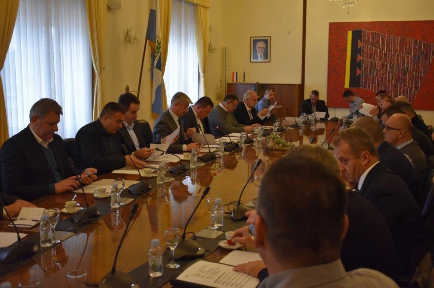Radni sastanak župana s gradonačelnicima i načelnicima Zadarske županije