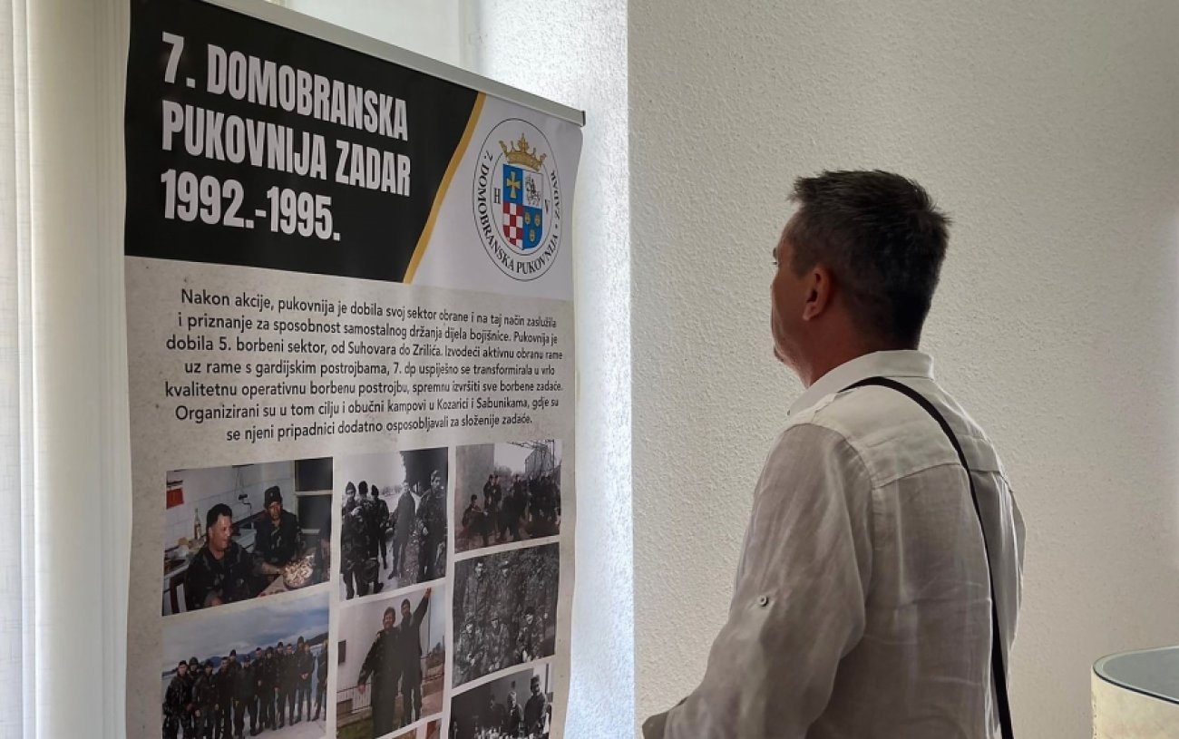 U Znanstvenoj knjižnici otvorena izložba Oluja '95.