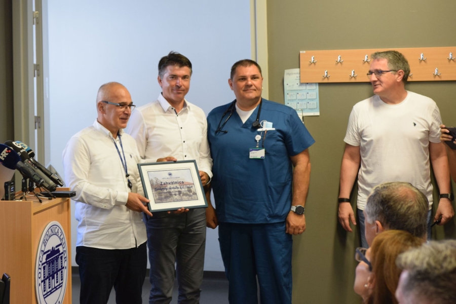 Tvrtke Ilirija, Tankerska plovidba i Turisthotel i Ilirija donirali su Općoj bolnici Zadar sredstva za kupnju dva ultrazvučna uređaja