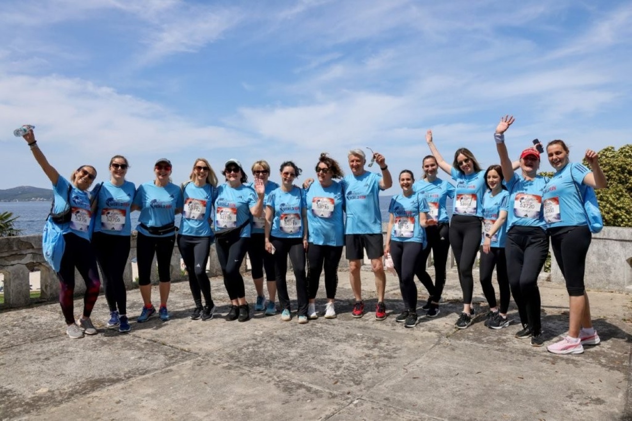 Tim "Volim svoju županiju" na Wings for Life: Zajedništvom do 291 pretrčanog kilometra za one koji ne mogu