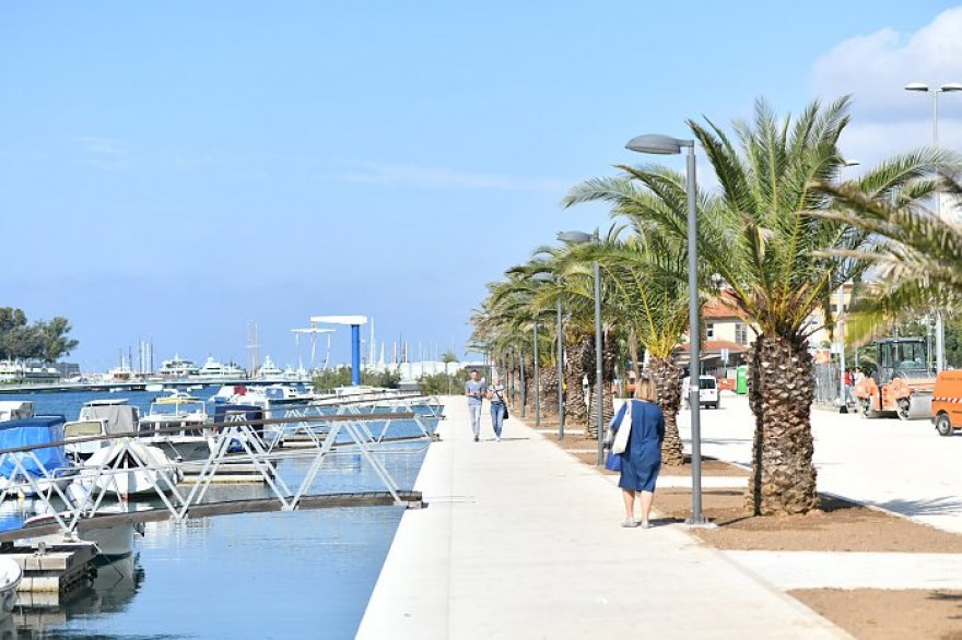 Za nekoliko dana gotovi radovi u Jazinama - Zadar dobiva modernu šetnicu s palmama