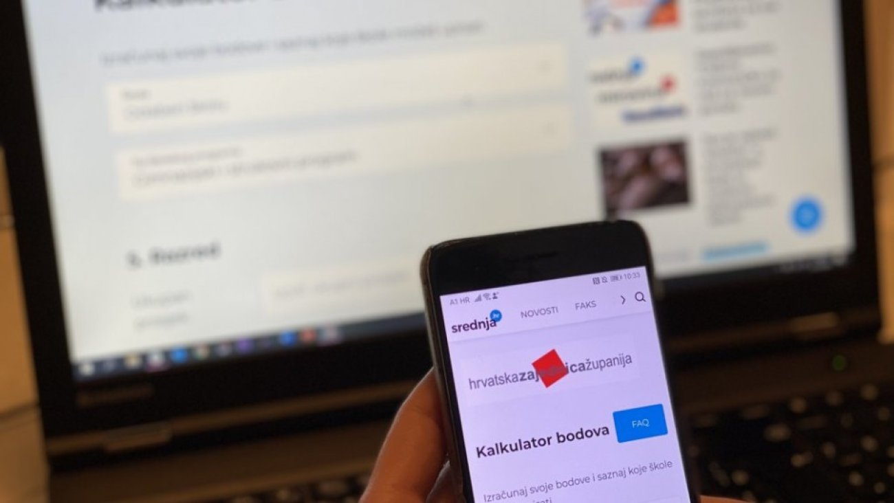 Kalkulator bodova za upis u srednju školu