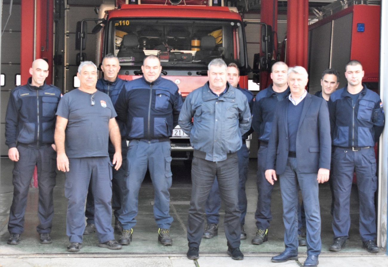 Župan u novogodišnjem obilasku dežurnih službi