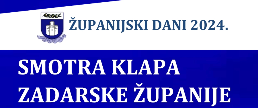 U petak Smotra klapa Zadarske županije u sv.Donatu