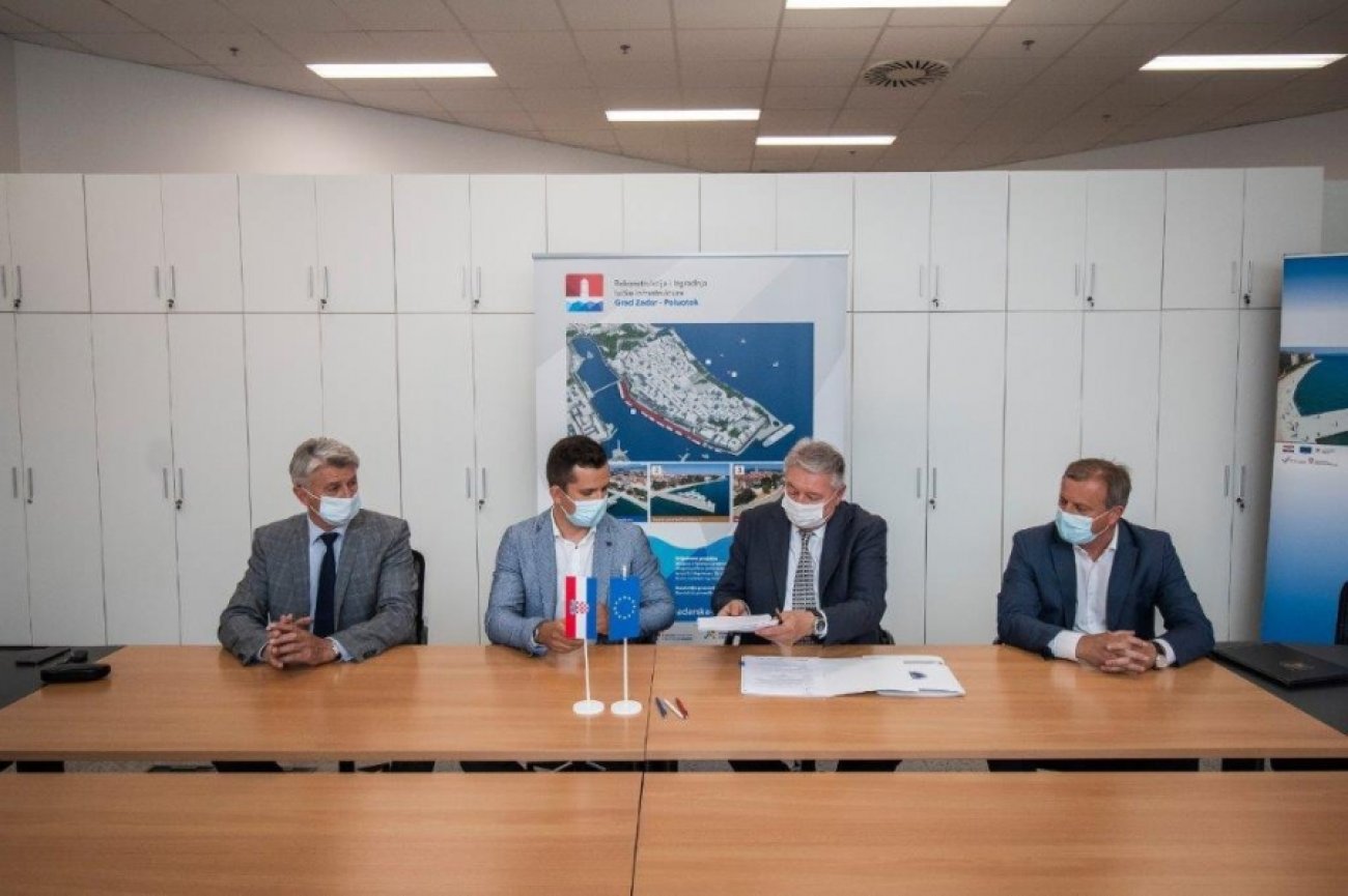 Ubrzo počinje obnova zadarske rive, Škifić: “Ovo je najljepši ugovor kojeg smo potpisali”