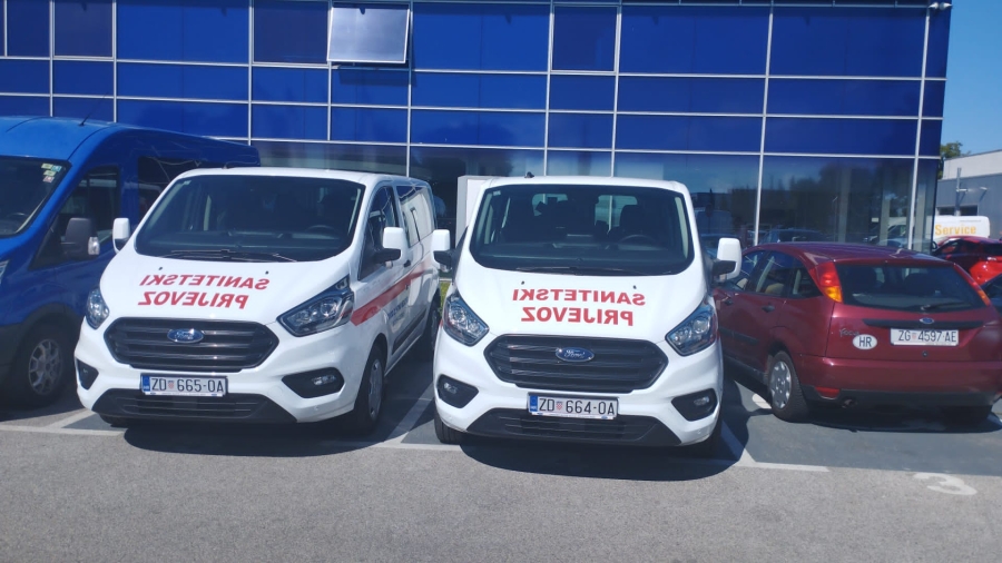 Zadarska županija kupila dva kombi vozila za prijevoz onkoloških bolesnika na terapiju