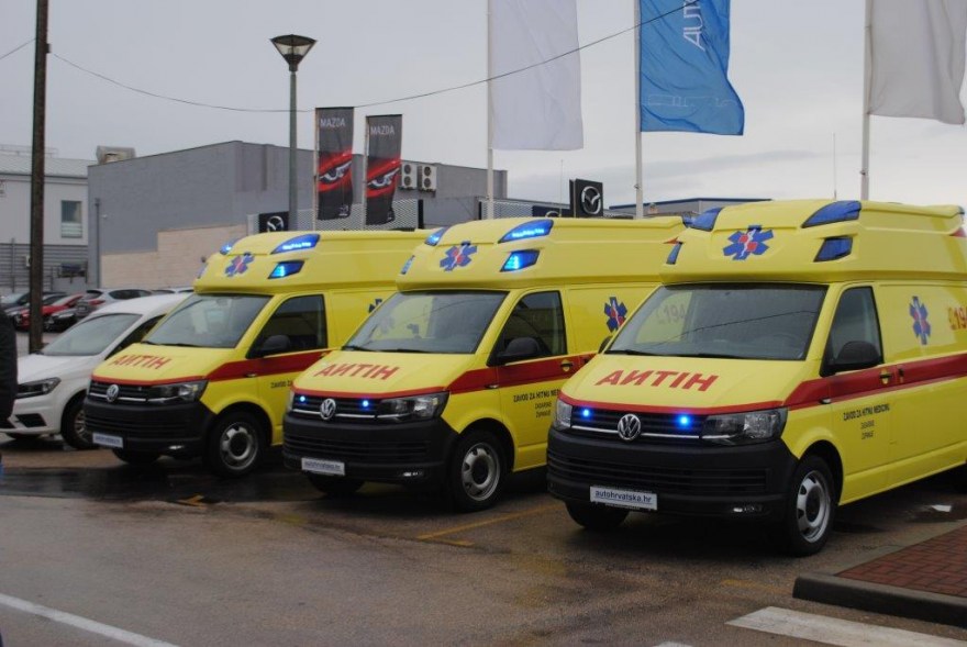 Zavod za hitnu medicinu Zadarske županije bogatiji je za četiri nova vozila