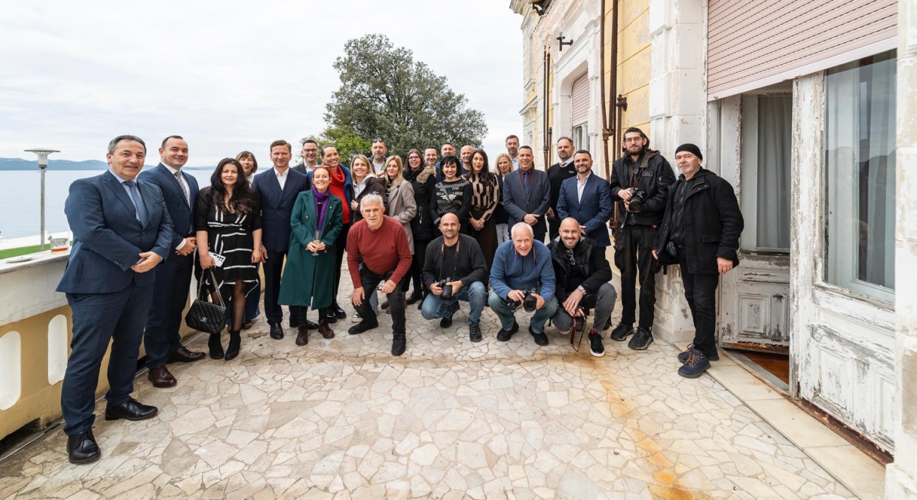 Župan Bilaver primio novinare, fotografe i snimatelje zadarskih redakcija