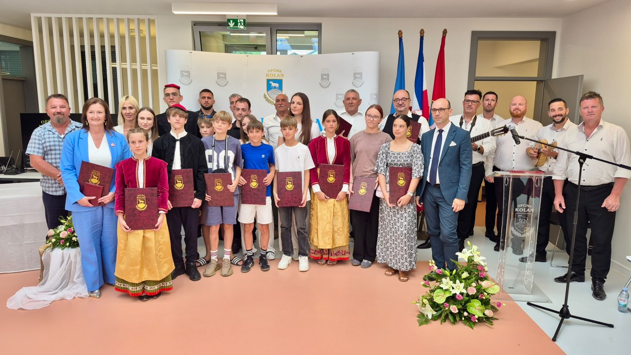 Svečano obilježen Dan Općine Kolan: 23 godine razvoja, zajedništva i pogleda u budućnost