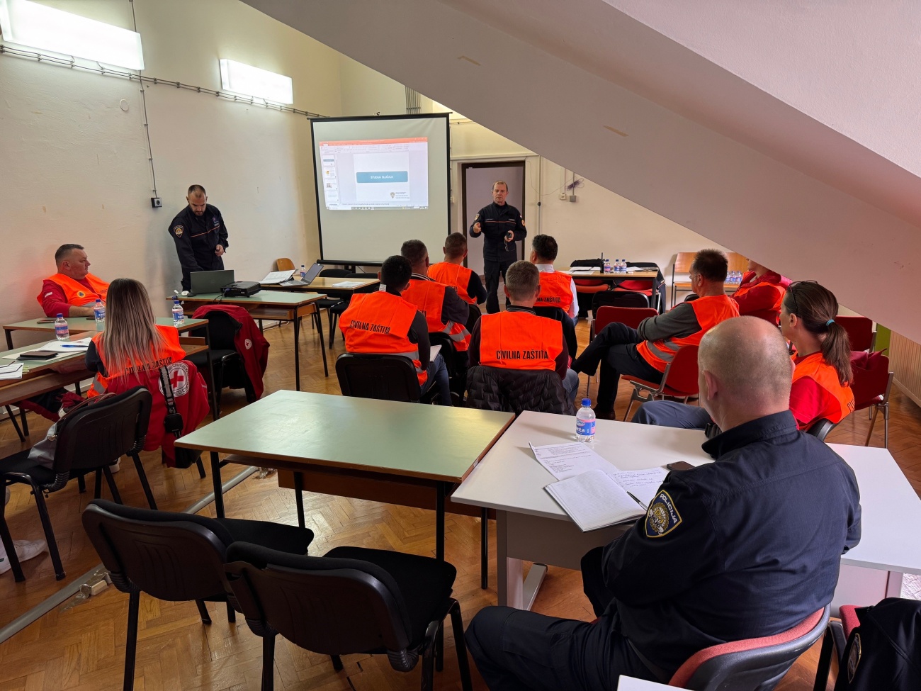 Ravnateljstvo civilne zaštite - Počela osposobljavanja članova stožera civilne zaštite