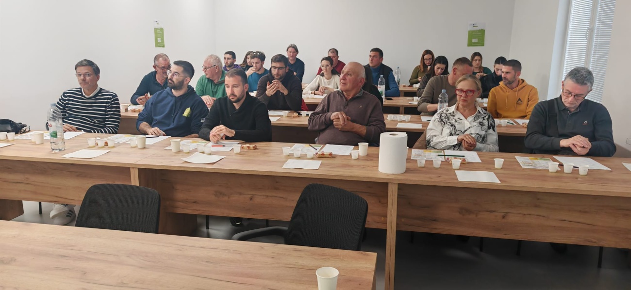 Održana vođena degustacija maslinovih ulja autohtonih sorti maslina u sklopu projekta „Central - BIC“