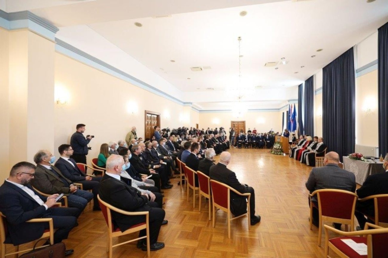 Svečanom sjednicom obilježena 20. godišnjica utemeljenja Sveučilišta u Zadru