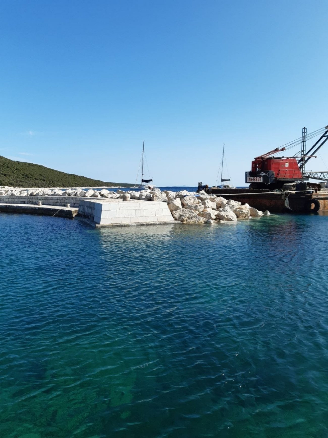 Novosti iz Županijske lučke uprave: Završeni radovi u luci Krijal na Premudi