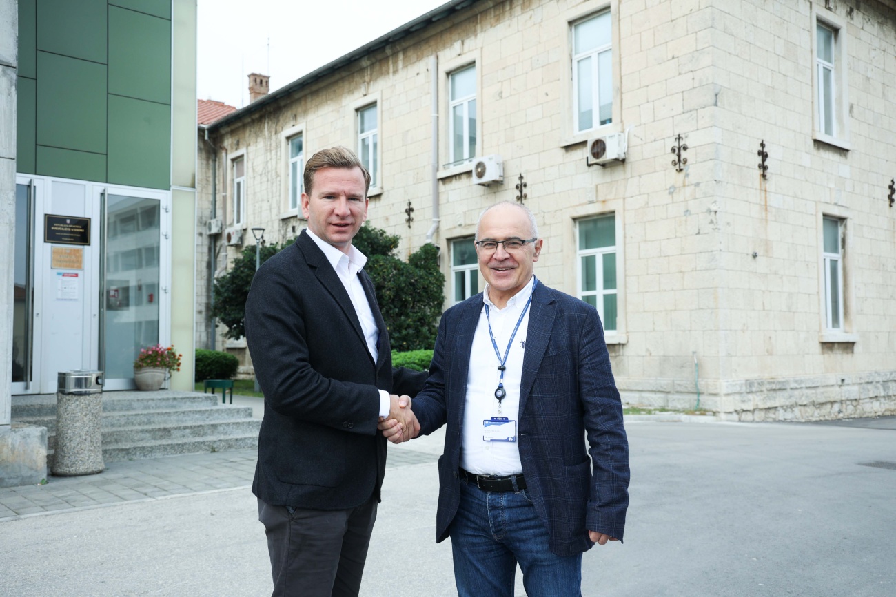 Župan Josip Bilaver posjetio Opću bolnicu Zadar