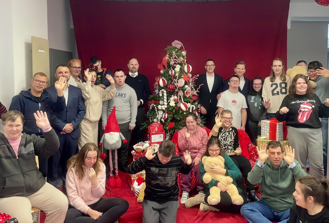 Župan Bilaver sa suradnicima u blagdanskom posjetu Centru Mocire