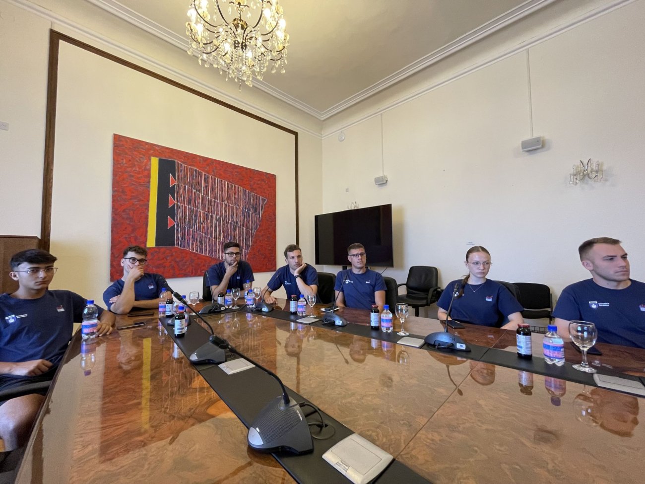 Primanje sudionika programa Hrvatske matice iseljenika Eco heritage task force